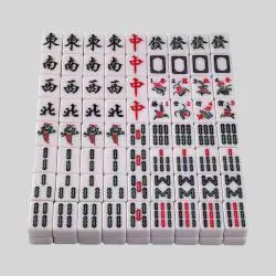 144PC Flower Mahjong Set - Custom Wholesale, Chinese, USA, SG, Japan