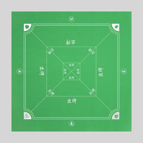 Custom Shape Rubber Table Pad - Soundproof Poker Mat
