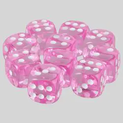 Cross Border 16mm Acrylic Dice Mahjong Wholesale