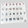 Custom Crystal Mahjong Tiles - Blue/Green, Casino Pattern