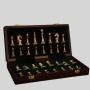 Luxury Bronze Magnetic Chess Board - Zwarte Beer