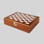 Custom Wood Chess Domino Set - Novelty Gift Promotion