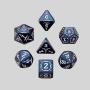 Dragon Wars 16mm Metal D20 Dice Set - Custom D&D RPG Dice