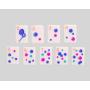 Millennial Pink Mahjong Tiles - Custom Hand Painted Game Set