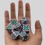 Metal D&D Dice Set - Dragon Dice with Pouch
