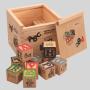 Commiki Wooden ABC Blocks - 48 Pcs Stacking Toys