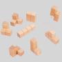 Montessori Cube Building Blocks - 3D Puzzle Toys