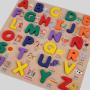 Wooden Alphabet Matching Board Game - Educational Toys for Kids