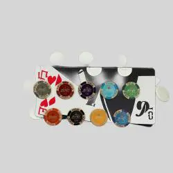 Mini Planet 14g 40mm Clay Poker Chips - Custom Logo