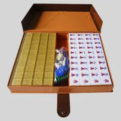 Crystal Mahjong Set - Travel Gift Box, SMH Board Game Set