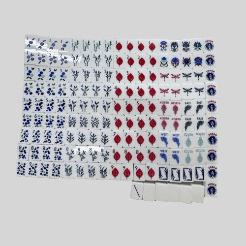 Custom Acrylic Mahjong Tiles Set - Luxury Travel Game