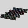 Custom Acrylic Mahjong Tiles - Luxe White Engraved Game Set