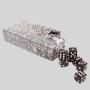 Acrylic Casino Dice Set - D6 Resin Dice D&D Gambling