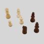 High Quality 3 in 1 Folding Chess Set