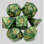Udixi Polyhedral Acrylic Dice Set - D&D RPG Dice