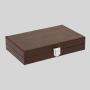 Luxury Domino Storage Box - Custom PU Leather Case
