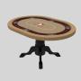 Texas Poker Table - Mini 6 Player Gambling Set