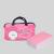 pink handbag