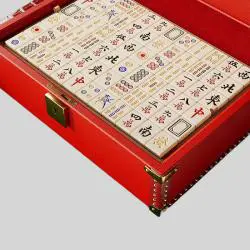 Luxury China Majiang Set - Leather Box Gift Packaging