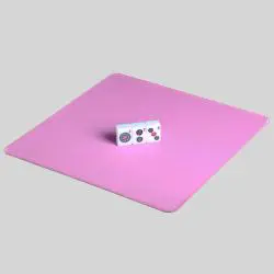 Mahjong Table Mat – 31.5” Pink Anti-Slip Mat