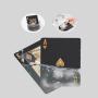 Custom Playing Cards - Black, Gold/Silver Edge, Logo Printing