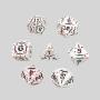 Dragon Wars 16mm Metal D20 Dice Set - Custom D&D RPG Dice