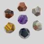 Natural Stone Dice, Jade Games, Blue Turquoise Gemstone Crafts