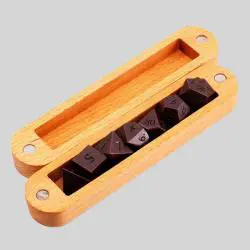Wooden Dice Box - Handmade Craft Gift (HSH H19-769)