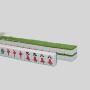 EASTOMMY ET-236001 Acrylic Mahjong Game Set