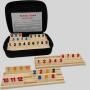 Family Rummy Tile Board Game Set - 6 Player Travel Game