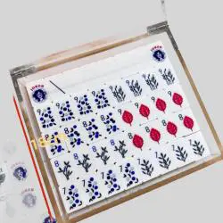 Custom Acrylic Mahjong Tiles Set - Luxury Travel Game