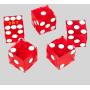 Acrylic Casino Dice - 19mm, Grade AAA, Serialized