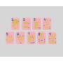 Pink Melamine Mahjong Board Game - Family Strategy Gift