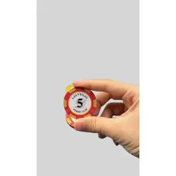 Crown Custom Texas Hold'em Mahjong Clay Chips Set