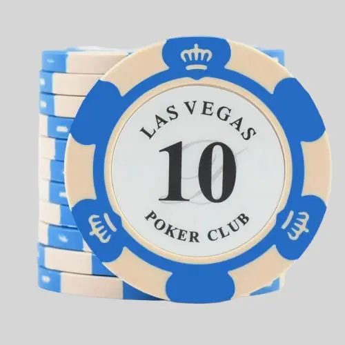 Crown Custom Texas Hold'em Mahjong Clay Chips Set