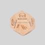 Custom 12-Sided Dice, Wooden Polyhedral Toy