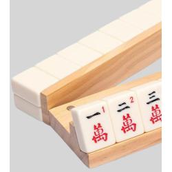 Custom Wood Mahjong Racks with Pushers - HY Brand