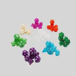 ATQ Dice Set - 10MM RPG Dice D4 D6 D8 D10 D12 D20