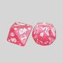 Pink Cat DND Dice Set - 7Pcs Polyhedral RPG Dice