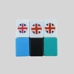 Mahjong Set Game Set New Product Countries Flags