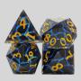 D&D Sharp Edge Resin Dice Set - 7pcs