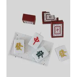 Chinese Mahjong Scented Candles - Traditional Gifts