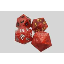54mm Titan Dice - Handmade D20 RPG Dice