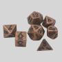 6mm Metal Dice Set - D&D RPG Dice (7pcs)