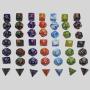 Wholesale Polyhedral Dice Set - D&D MTG RPG