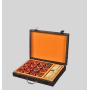 Chinese Sandalwood Chess Set - Polished, DIY Tray