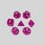 Translucence fuchsia