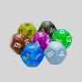 Custom D12 Glitter Dice - RPG D&D Acrylic Dice