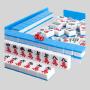 Hand-Painted Magnetic Mahjong Tiles Set - XL American Mahjong Game