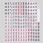 44mm Auto Mahjong Set - 4 Player Green Back Melamine Tiles